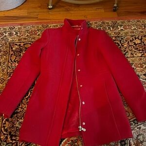 Red Banana Republic wool coat!
